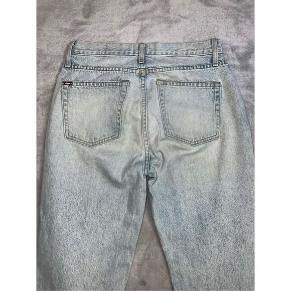 Alice & Olivia Cotton Straight Fit Raw Hem Jeans 27 - Picture 8 of 9